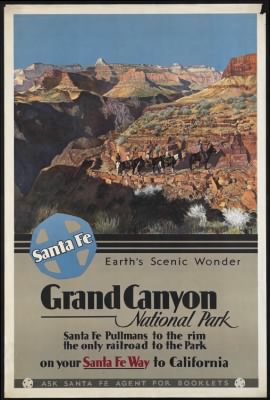 Thumbnail for Travel Posters > Grand Canyon National Park. Earth's scenic wonder