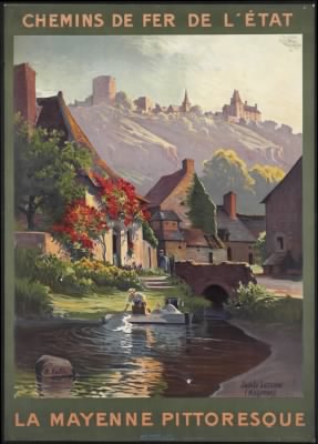 Thumbnail for Travel Posters > La Mayenne pittoresque