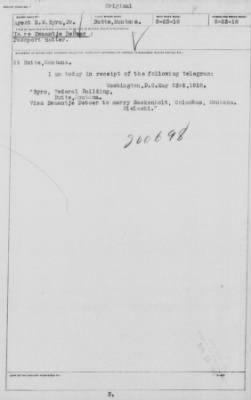 Old German Files, 1909-21 > Zwaantje Deboer (#200698)