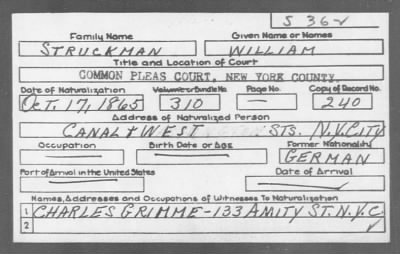 Thumbnail for WILLIAM > STRUCKMAN, WILLIAM