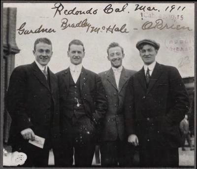 Thumbnail for McGreevey Collection > Gardner, Bradley, McHale and O'Brien, Boston Red Sox Spring Training