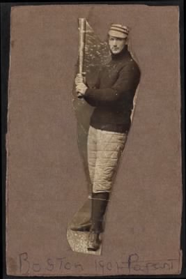 McGreevey Collection > Boston Americans catcher Larry McLean