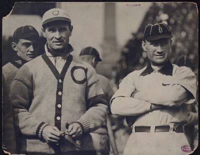 Thumbnail for McGreevey Collection > Frank Chance and Hugh Jennings, 1907 World Series