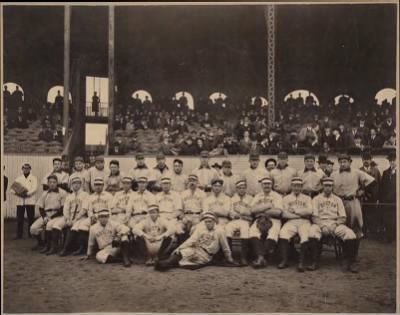 Thumbnail for McGreevey Collection > Boston Americans and Pittsburgh Pirates[...]