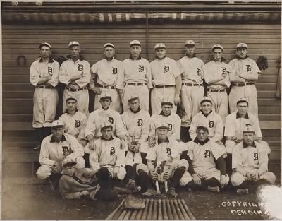 Thumbnail for McGreevey Collection > Detroit Tigers, Champions of the American League in 1907