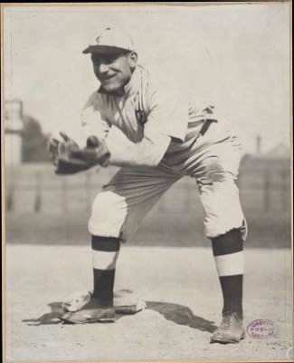 McGreevey Collection > Napoleon Lajoie, second baseman for Cleveland