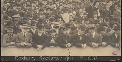 McGreevey Collection > Boston Royal Rooters, first game of the 1903 World Series