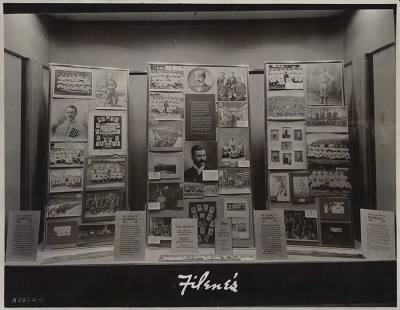 Thumbnail for McGreevey Collection > McGreevey display at Filene's Department Store