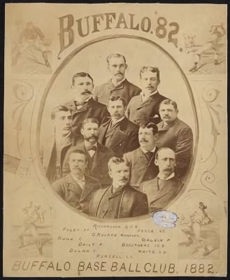 McGreevey Collection > Buffalo Baseball Team, 1882