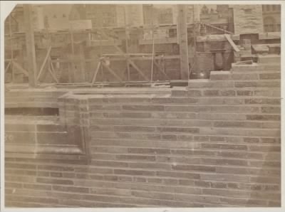 Thumbnail for Trustees' McKim Construction Photos > 180, construction of the McKim Building