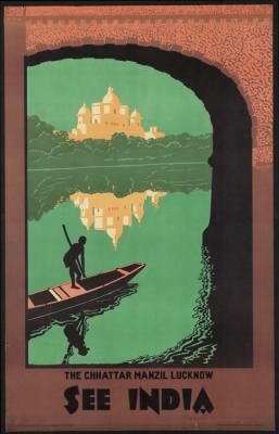 Thumbnail for Travel Posters > See India. The Chhattar Manzil Lucknow