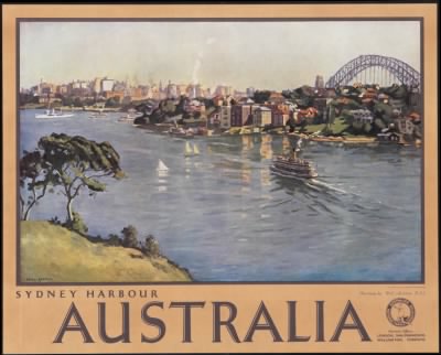 Thumbnail for Travel Posters > Sydney Harbour Australia