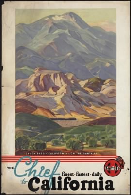 Thumbnail for Travel Posters > The Chief to California