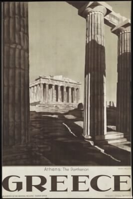 Thumbnail for Travel Posters > Greece. Athens: the Parthenon