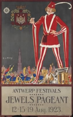 Thumbnail for Travel Posters > Jewels pageant. Antwerp festivals