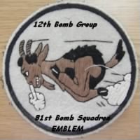 81st Bomb Squadron Emblem of the 12th BG