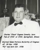 Charles Eugene Connolly, 1960, Married to "Pat" McCarthy of Kingman, AZ 1958