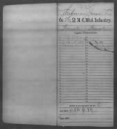 US, Civil War Service Records (CMSR) - Union - North Carolina, 1861-1865 record example