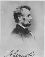 B-6346 Photograph of President Abraham Lincoln
