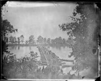 B-81 Pontoon Bridge Across James River, 1864