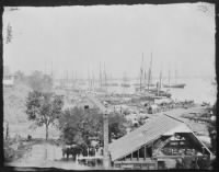 B-152 Landing Supplies at City Point, Virginia, 1864-5.