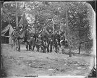 B-11 General O.B. Wilcox and Staff. Colonel McElroy. Captain Christian Roth.