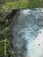 Gravestone of Dr. John Marrast