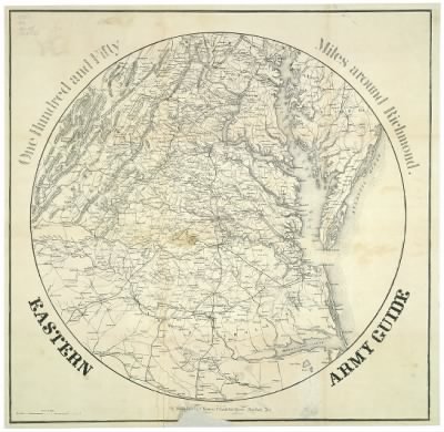 Thumbnail for Richmond > Eastern army guide : one hundred and fifty miles around Richmond.