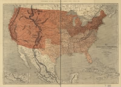 Thumbnail for United States > Map of the United States of North America, Upper & Lower Canada, New Brunswick, Nova Scotia & British Columbia. Mexico, Cuba, Jamaica, St. Domingo and the Bahama Islands.