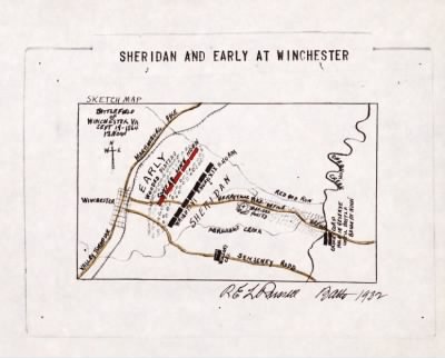 Thumbnail for Winchester, 3rd Battle of > Sheridan and Early at Winchester / R.E.L. Russell.