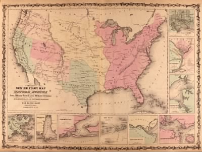 Thumbnail for Atlas > Johnson's new illustrated (steel plate) family atlas, with descriptions, geographical, statistical, and historical / compiled, drawn and engraved under the supervision of J.H. Colton and A.J. Johnson.