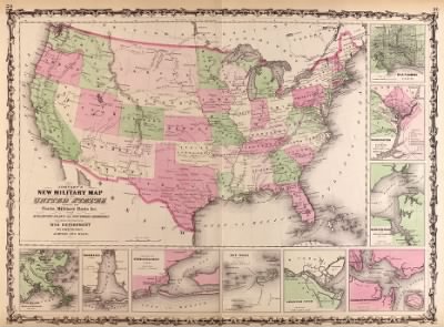 Thumbnail for Atlas > Johnson's new illustrated (steel plate) family atlas, with descriptions, geographical, statistical, and historical / compiled, drawn and engraved under the supervision of J.H. Colton and A.J. Johnson.