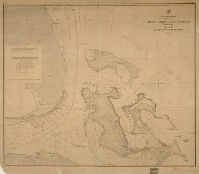 Thumbnail for Atlantic Coast > Atlantic coast of the United States (in four sheets) : sheet no. IV, Mosquito Inlet to Key West.