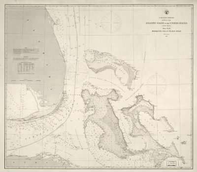 Thumbnail for Atlantic Coast > Atlantic coast of the United States (in four sheets) : sheet no. IV, Mosquito Inlet to Key West.