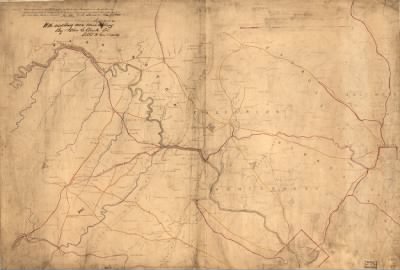 Thumbnail for District of Columbia, Maryland, Virginia > Part of map of portions of the mility. dep'ts of Washington, Pennsylvania, Annapolis, and north eastern Virginia. Compiled in the Bureau of Topographical Engr. War Department &c, July 1861. Washington, D.C., 1862.