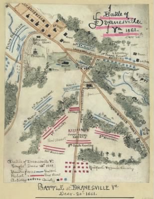 Dranesville, Battle of > Battle at Dranesville, Va. Decr. 20th, 1861.