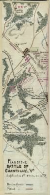 Thumbnail for Chantilly, Battle of > Plan of the Battle of Chantilly, Va., September 1st, 1862, 5 to 10 p.m.