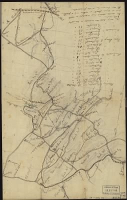 Virginia, West Virginia > [Sketch of western Virginia and eastern West Virginia, between Staunton and Clarksburg].