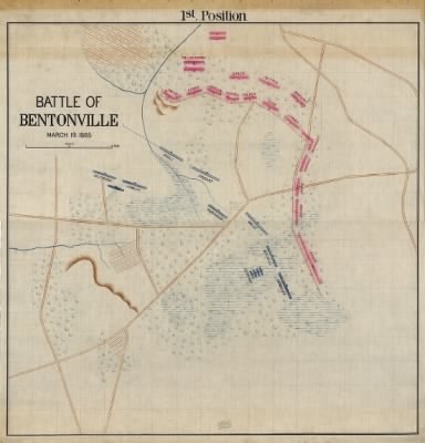 Bentonville, Battle of > Battle of Bentonville, March 19, 1865.