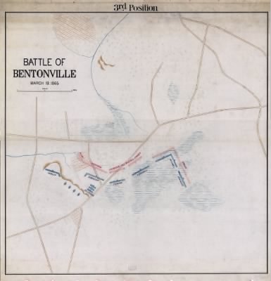 Thumbnail for Bentonville, Battle of > Battle of Bentonville, March 19, 1865.