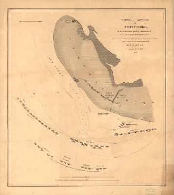 Thumbnail for Fort Fisher > Order of attack on Fort Fisher by the Squadron under command of Rear Admiral D. D. Porter, U.S.N. in the combined naval and military operations which resulted in the capture of the Rebel defences at New Inlet, N.C. January 14