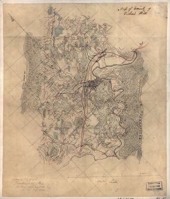 Thumbnail for Fisher's Hill > Map of vicinity of Fisher's Hill / approved Dec. 17th, 1864, J. Innes Randolph, 1. Lt. Engrs, for Maj. A.H. Campbell, Eng. in chg., Top. Dept.