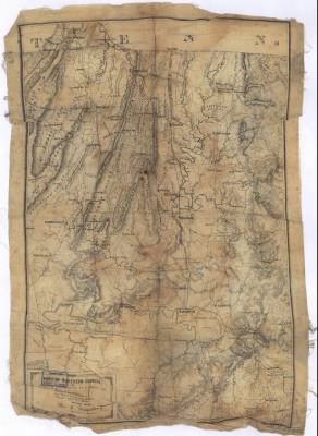 Georgia, northern > Part of northern Georgia / compiled under the direction of Capt. Wm. E. Merrill, Chief Top'l Eng'r, D.C. from the Cherokee land maps, [from the] surveys of Top'l Engineers, D.C., [and from the] state map of Georgia and inform