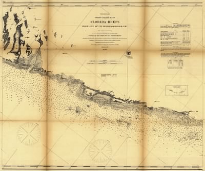 Florida Keys > Preliminary coast chart ... Florida Reefs [on four sheets] From a trigonometrical survey under the direction of A. D. Bache, Superintendent of the survey of the coast of the United States.