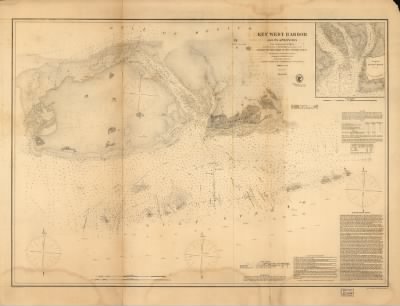 Thumbnail for Key West > Key West harbor and its approaches. From a trigonometrical survey under the direction of A. D. Bache, Superintendent of the survey of the coast of the United States. Triangulation by J. E. Hilgard, Assistant. Topography by L.