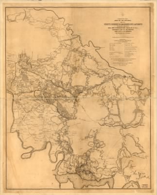 Thumbnail for Harrison's Landing (Charles City County) > White House to Harrisons Landing Prepared by command of Maj. Gen. George B. McClellan U.S.A., commanding Army of the Potomac. Compilation under the direction of Brig. Gen. A. A. Humphreys, by Capt. H. L. Abbot, Top Engrs. Eng