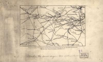 Thumbnail for Appomattox > From Dinwiddie C.H. to Appomattox C.H., route and operations of the 10th New York Cavalry.