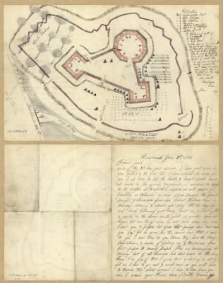 Camp Brentwood > [Sketch map of Camp Brentwood, Tennessee, while serving as quarters for the 86th and 104th regiments of the Illinois volunteers] / Anson Smith.