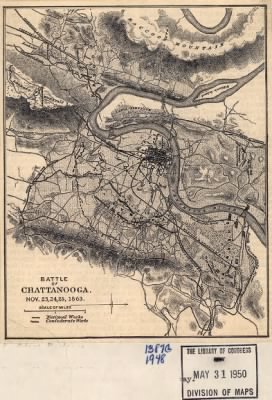 Thumbnail for Chattanooga, Battle of > Battle of Chattanooga, Nov. 23, 24, 25, 1863.