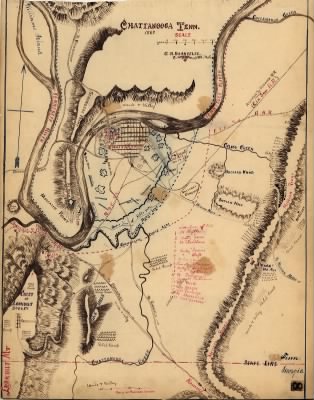 Thumbnail for Chattanooga > Chattanooga Tenn. 1863 / G.H. Blakeslee, U.S. Top. Eng.